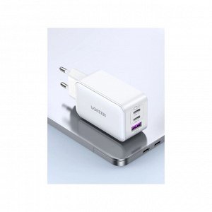 Устройство зарядное сетевое Nexode 2*USB-C+1*USB-A 65W GaN Tech Fast Charger EU Ugreen