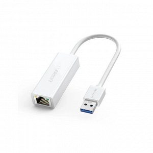 Адаптер сетевой USB 3.0 - RJ45 10/100/1000 Мбит/с 0,1 м. Ugreen