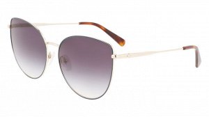 Солнцезащитные очки премиум качества женские ЛонгЧамп / LONGCHAMP LO158S 713 gold blue grey