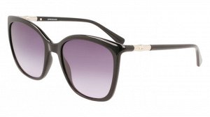 Солнцезащитные очки премиум качества женские ЛонгЧамп / LONGCHAMP LO710S 001 black grey