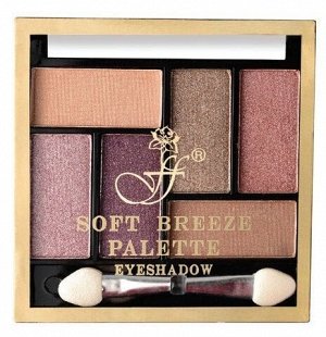 FFLEUR EP-06 Тени для век 6-ти цветные №1 серии SOFT BREEZE PALETTE