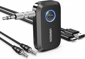 Ресивер - адаптер автомобильный Bluetooth, аудиоприемник для домашних стерео устройств Ugreen