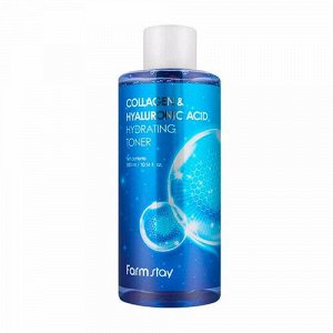 Увлажняющий тонер с коллагеном и гиалуроновой кислотой Collagen & Hyaluronic Acid Hydrating Toner