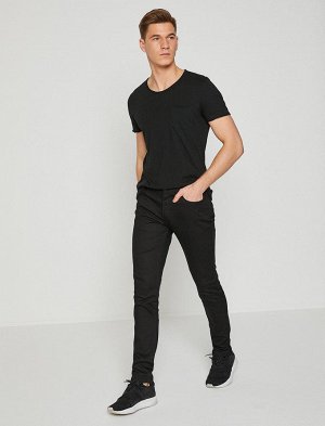 Брюки %3 Elastan, %23 Polyester, %74 хлопок