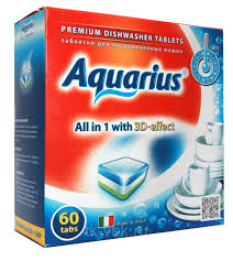 Таблетки для ПММ "Aquarius" ALLin1 (mega) 60 штук