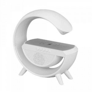 Беспроводная колонка LED WIRELESS CHARGING SPEAKER  6500 с RGB подсветкой и зарядкой