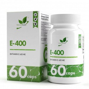 Витамин Е NaturalSupp Vitamin E 400МЕ - 60 капс