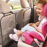 Ребенок в машине-защита на спинку кресла
