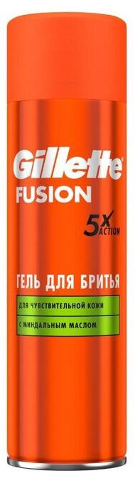 GILLETTE® FUSION Гель для бритья Ultra Sensitive (для чувствительной кожи) 200мл