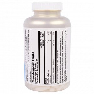 KAL, Магний глицинат 400, 400 мг, 180 таблеток