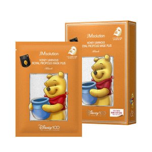 JMsolution Ультратонкая маска с прополисом и маточным молочком Honey Luminous Royal Propolis Mask Plus DISNEY100