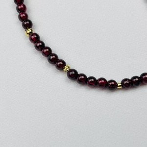 Браслет из Граната со вставкой