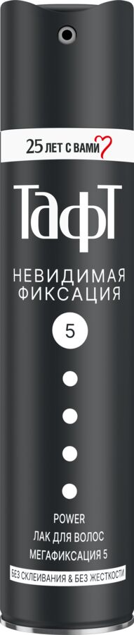 taft ТАФТ ПАУЭР Лак Невидимая фиксация (мегафиксация) /225