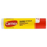 Carmex, Классический бальзам для губ, фактор защиты от солнца 15 с лечебным действием, 0,15 унции (4,25 г)