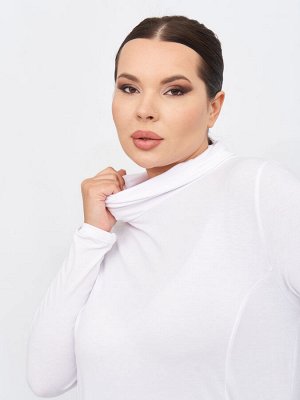 Водолазка из вискозы VD01103WHT00