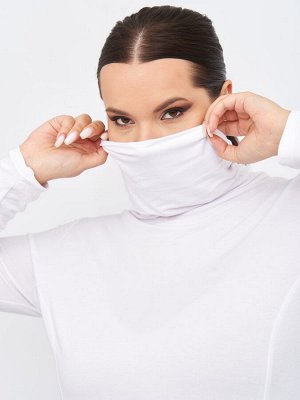 Водолазка из вискозы VD01103WHT00