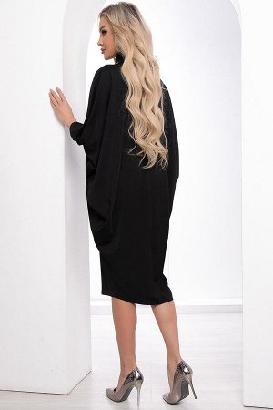 Платье "Алина" (черное) П8387