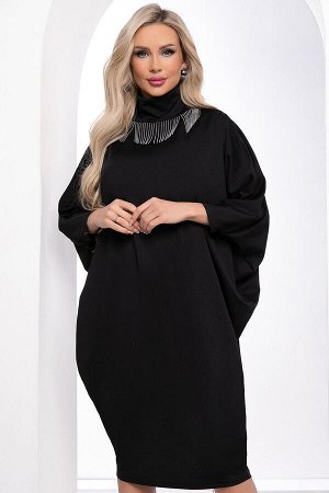 Платье "Алина" (черное) П8387