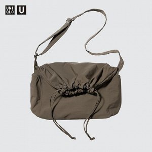 UNIQLO - сумка на плечо с кулиской - 56 OLIVE