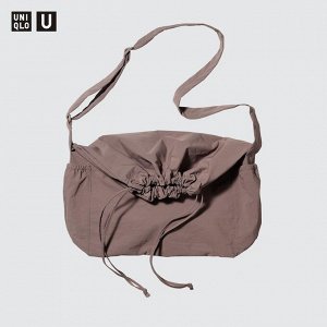 UNIQLO - сумка на плечо с кулиской - 36 BROWN