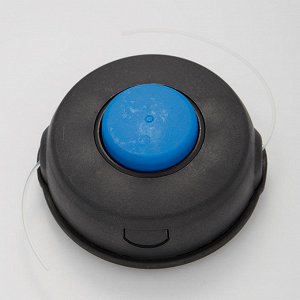 Катушка триммерная (полуавтомат) ЛТР-012К черная с голубым