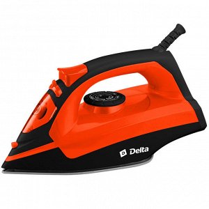 Утюг электрический 2200 Вт DELTA DL-755 черный с оранжевым