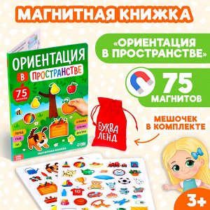 Магнитная книжка-игрушка «Ориентация в пространстве»