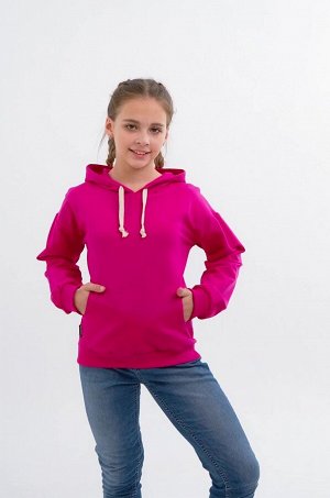 Толстовка для девочки из футера с начесом Happyfox