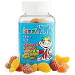 Gummi King, Мультивитаминно-минеральная добавка, с овощами, фруктами и волокнами, для детей, 60 тянучек