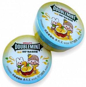 WRIGLEY'S Doublemint Освежающие драже со вкусом ананас-кокос 25 гр.,