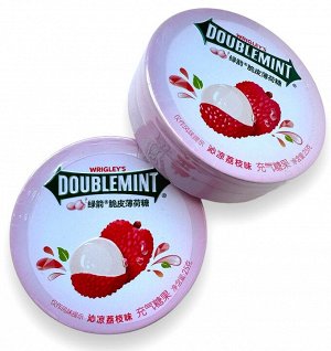 WRIGLEY'S Doublemint Освежающие драже со вкусом личи 25 гр.,