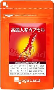 OGALAND Korito Ginseng Capsule - женьшень в капсулах