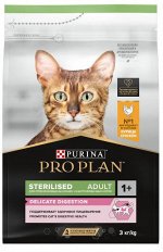 Pro Plan (Проплан) Sterilised сухой корм для стерилизованных кошек Курица 3кг