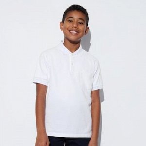 UNIQLO Футболка поло, белый