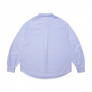 Рубашка унисекс в полоску RUIIENRS x BLUEH 2024 +Size