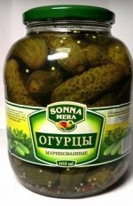 Огурчики 6-9 см  с перцем 1415 мл