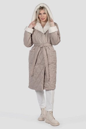 Империя пальто Куртка женская зимняя (пояс)
