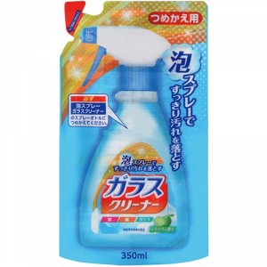 "Nihon Detergent" Спрей-пена для мытья стекол 350 мл. (запасной блок), 1/24