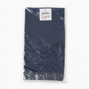 Полотенце "Доляна" цв. зелёный 35х60 см, 100% хл., крупная вафля 220 г/м2