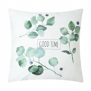 Комплект декоративных наволочек "Этель" Eucalyptus,  48 х 48 см-2шт, 100% хлопок