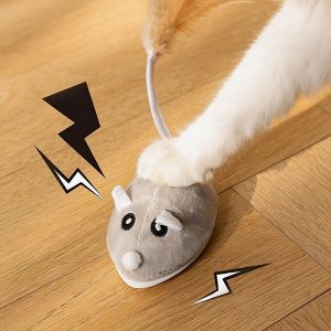 Игрушка "Мышка" для кошек с функцией пищания