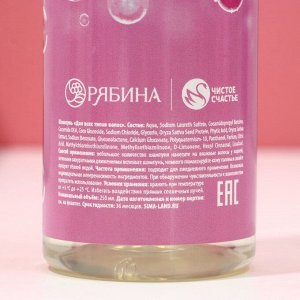 Подарочный набор «Для настоящей красотки», гель для душа и шампунь для волос, 2x250 мл, Чистое счастье