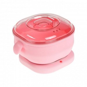 Воскоплав Luazon LVPL-06, баночный, силиконовый, 100 Вт, 400 г, розовый