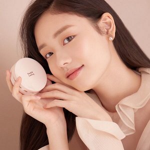 Кушон с эффектом двойного сияния Etude Double Lasting Cushion Glow SPF50+/PA+++  #17N1 Neutral Vanilla, 15гр