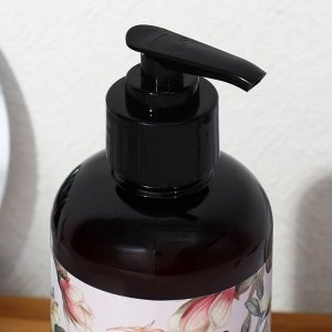 Парфюмированное жидкое мыло "AROMA THEORY", аромат жасмин, магнолия и корица, 300 мл