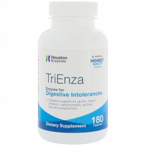 Houston Enzymes, TriEnza, 180 капсул