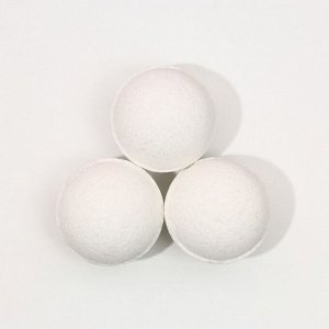 Набор бомбочек для ванны "Уютной зимы!", 3 х 40 г, ванильный зефир
