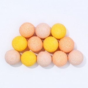 Набор бомбочек для ванны «Согрею этой зимой!», 12 х 20 г, аромат мандарина