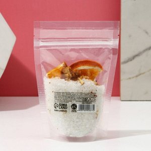 Соль для ванны с апельсином и цедрой мандарина, 150 г