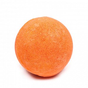 СИМА-ЛЕНД Бомбочка для ванны, оранжевая, с золотой полоской, 110 г